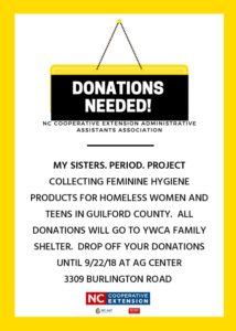 Cover photo for We're Accepting Donations