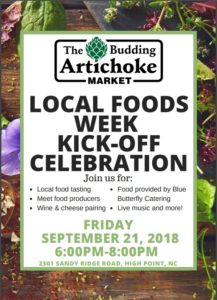 Cover photo for Local Foods Week Kick-Off September 21