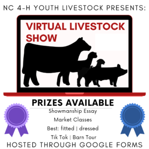 Cover photo for Virtual Livestock Show “Showing From Home”