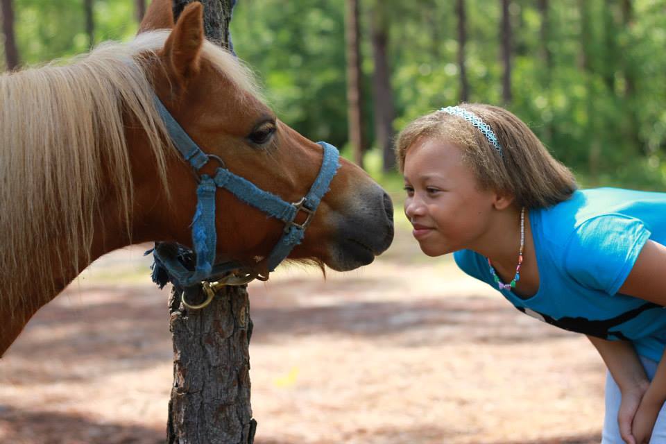 girl and horse