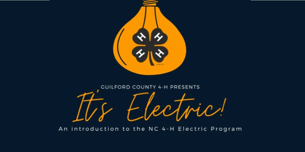 its electric camp banner