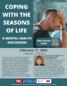 Cover photo for Coping With the Seasons of Life: A Mental Health Discussion