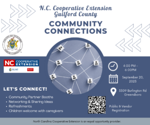 Cover photo for Community Connections Event September 20th