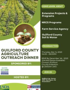 Cover photo for Guilford County Agriculture Center Outreach Meeting