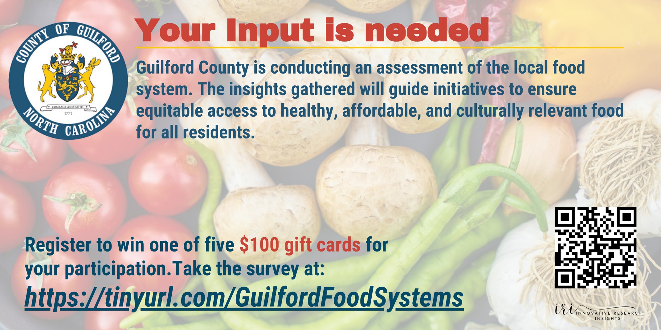 Information about the Guilford County Food Systems Survey