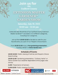 Cover photo for 2025 Extension Master Gardener℠ Garden Show