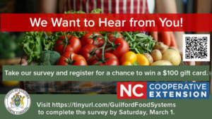 Information about the Guilford County Food Systems Survey