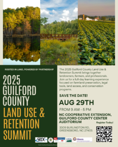 Save the Date! August 29th from 9am to 5pm at the Guilford County Center at 3309 Burlington Road, Greensboro, NC 27405