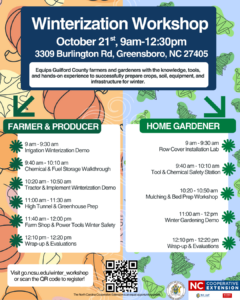 Winterization Workshop